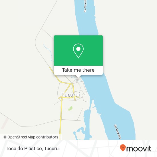 Mapa Toca do Plastico, Rua Santo Antônio Tucuruí Tucuruí-PA 68458-270