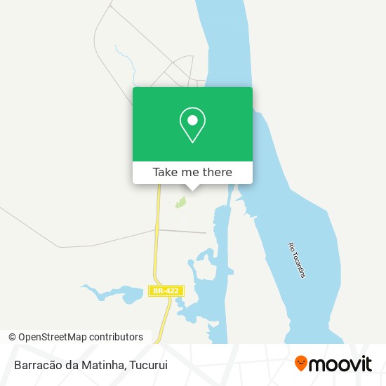 Barracão da Matinha map