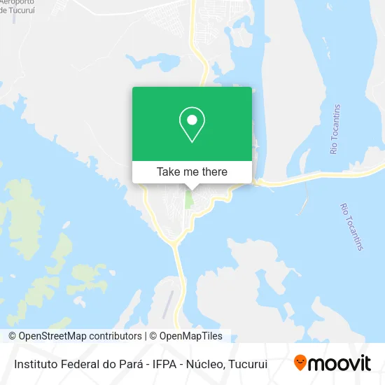 Instituto Federal do Pará - IFPA - Núcleo map