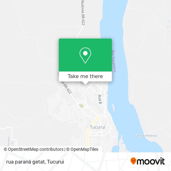 Mapa rua paraná getat