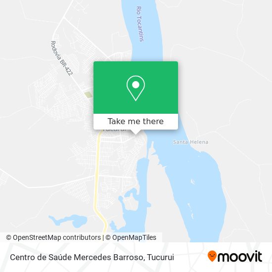 Mapa Centro de Saúde Mercedes Barroso