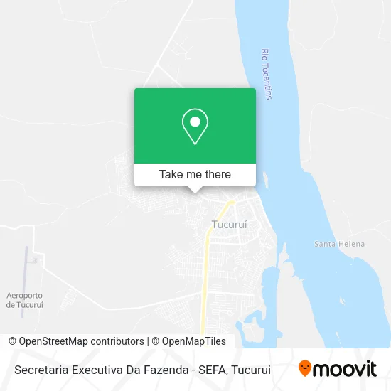 Secretaria Executiva Da Fazenda - SEFA map