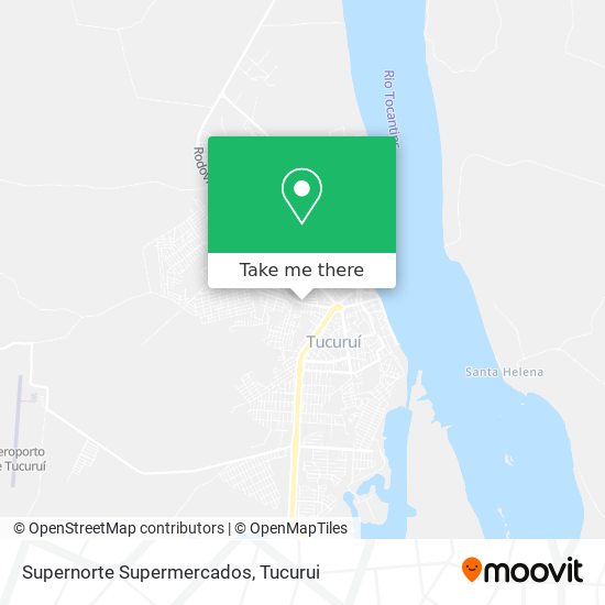 Mapa Supernorte Supermercados