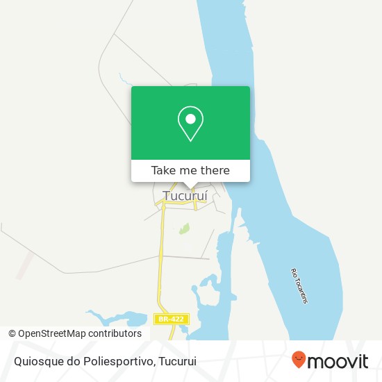 Quiosque do Poliesportivo map