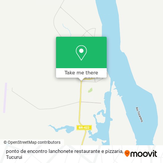 ponto de encontro lanchonete restaurante e pizzaria map