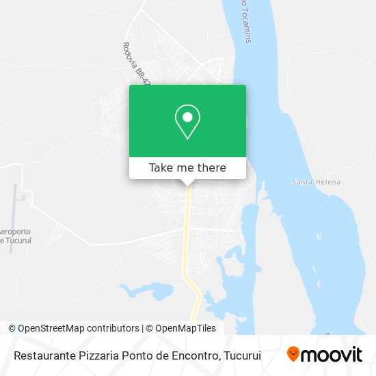 Restaurante Pizzaria Ponto de Encontro map