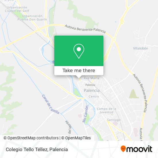 Colegio Tello Téllez map