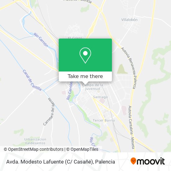 Avda. Modesto Lafuente (C/ Casañé) map