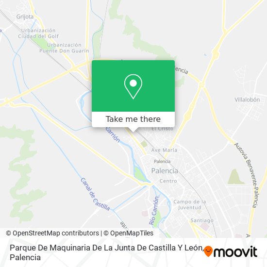 Parque De Maquinaria De La Junta De Castilla Y León map
