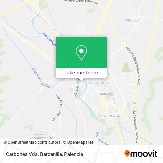 Carbones Vda. Barcenilla map