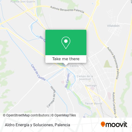Aldro Energía y Soluciones map