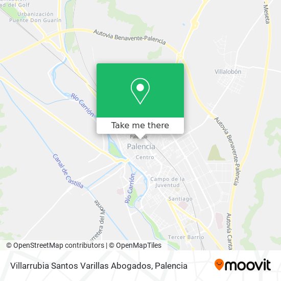 Villarrubia Santos Varillas Abogados map