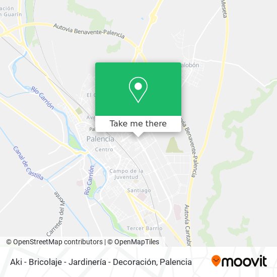 Aki - Bricolaje - Jardinería - Decoración map