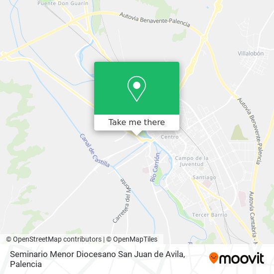 Seminario Menor Diocesano San Juan de Avila map