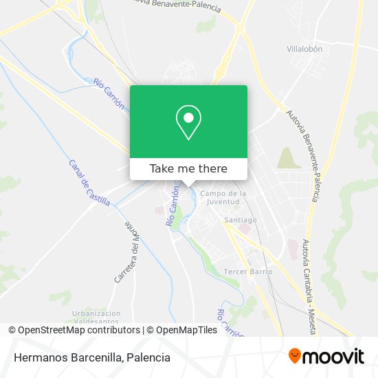 Hermanos Barcenilla map