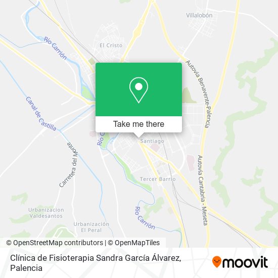 Clínica de Fisioterapia Sandra García Álvarez map