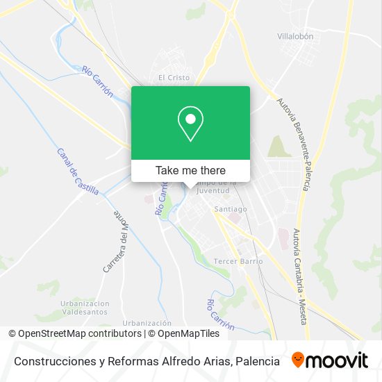 Construcciones y Reformas Alfredo Arias map