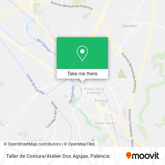 Taller de Costura / Atelier Dos Agujas map