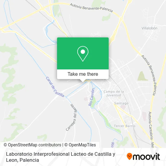 Laboratorio Interprofesional Lacteo de Castilla y Leon map