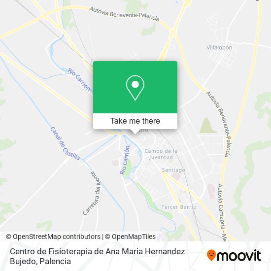 Centro de Fisioterapia de Ana Maria Hernandez Bujedo map