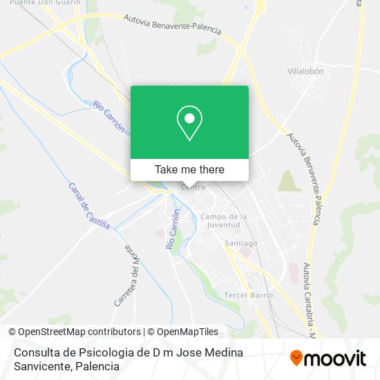 Consulta de Psicologia de D m Jose Medina Sanvicente map