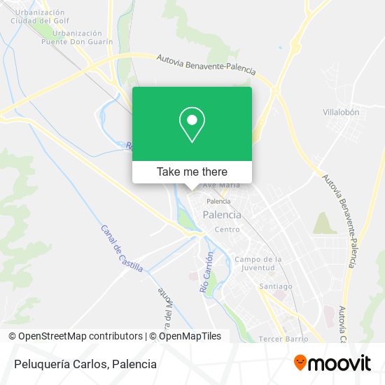 Peluquería Carlos map