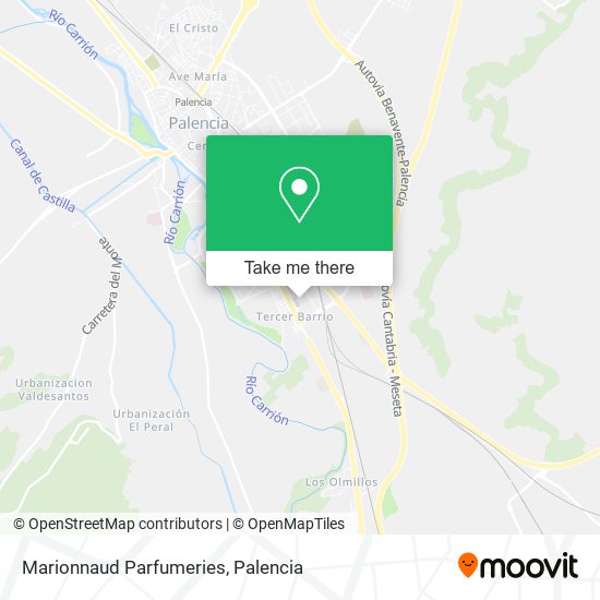 Marionnaud Parfumeries map
