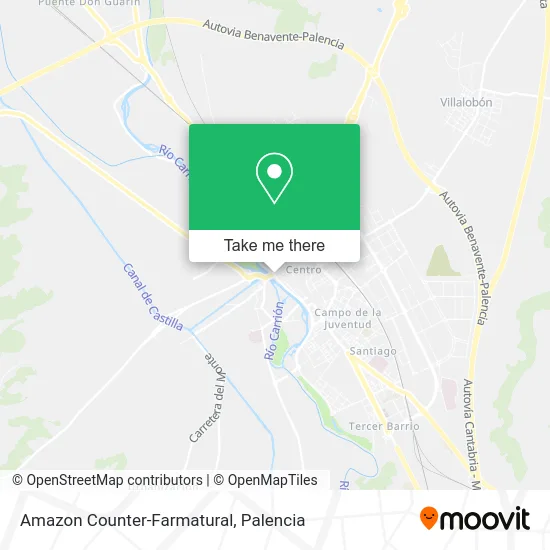 Amazon Counter-Farmatural map