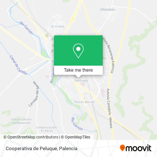 Cooperativa de Peluque map