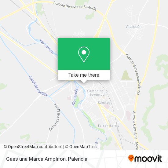 Gaes una Marca Amplifon map