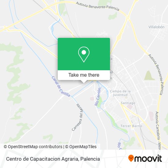 Centro de Capacitacion Agraria map