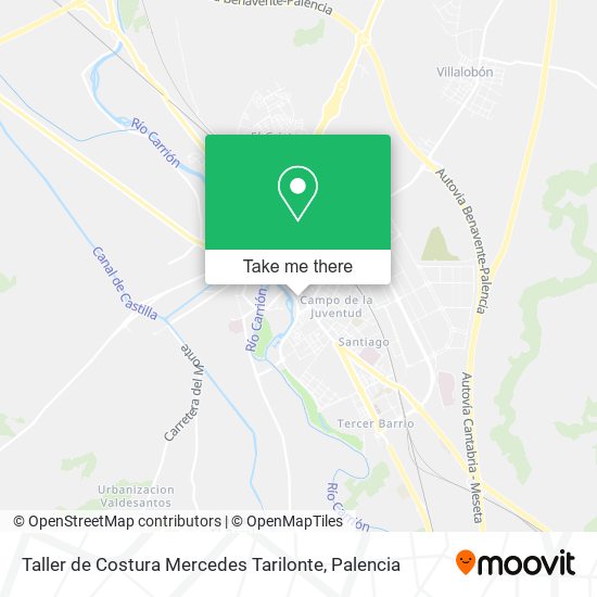 Taller de Costura Mercedes Tarilonte map