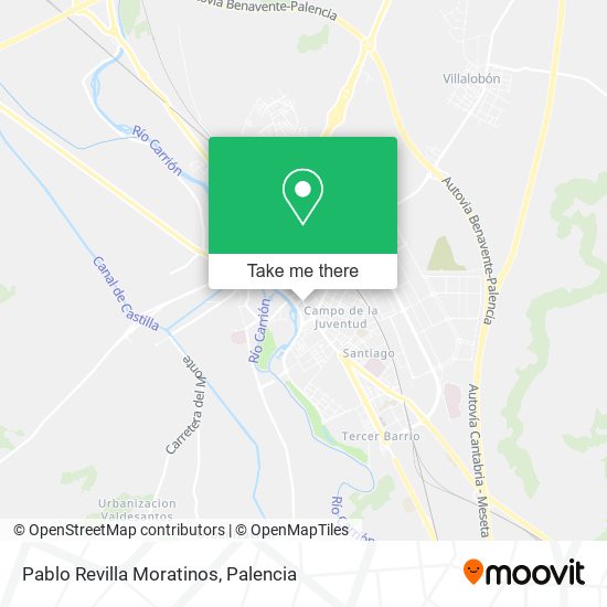 Pablo Revilla Moratinos map