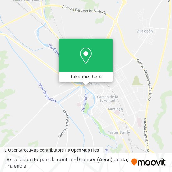 Asociación Española contra El Cáncer (Aecc) Junta map