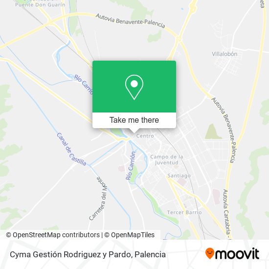 Cyma Gestión Rodriguez y Pardo map