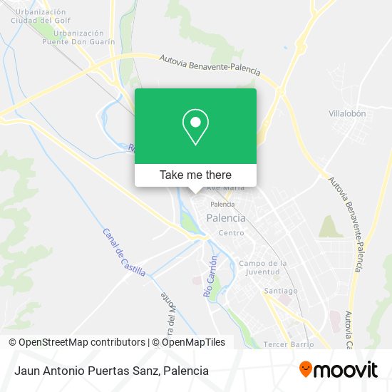 Jaun Antonio Puertas Sanz map