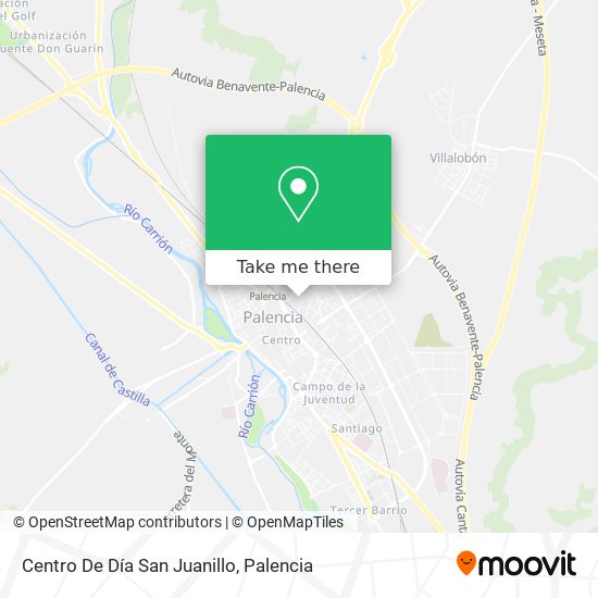 Centro De Día San Juanillo map