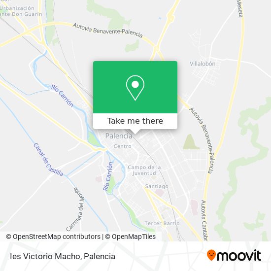 mapa Ies Victorio Macho