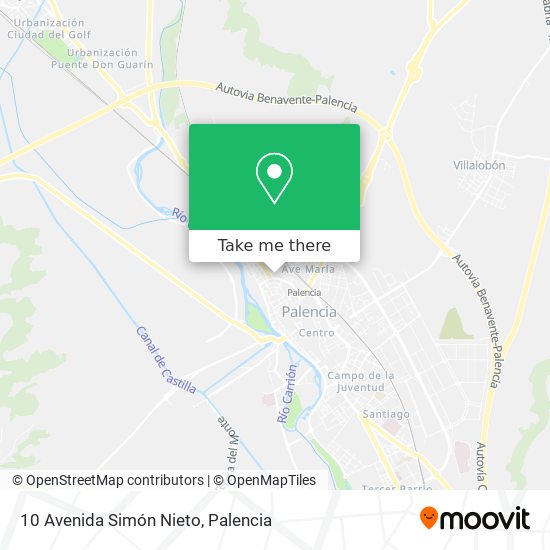 10 Avenida Simón Nieto map