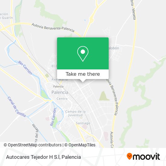 Autocares Tejedor H S.l map