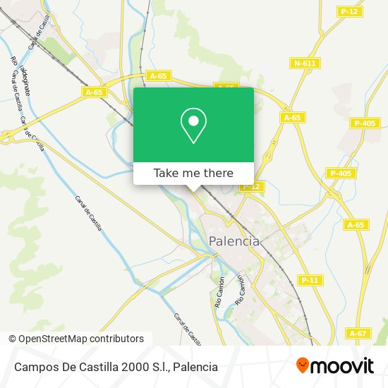 Campos De Castilla 2000 S.l. map