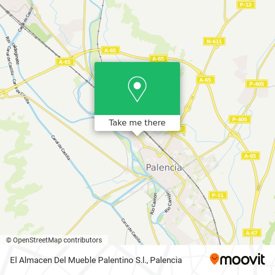 El Almacen Del Mueble Palentino S.l. map