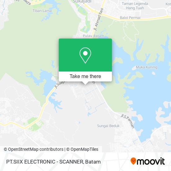 PT.SIIX ELECTRONIC - SCANNER map