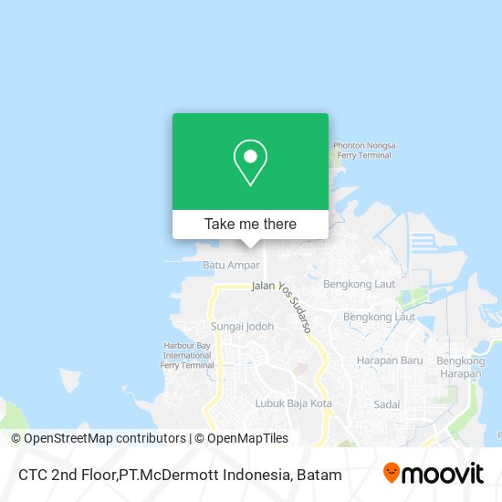 CTC 2nd Floor,PT.McDermott Indonesia map