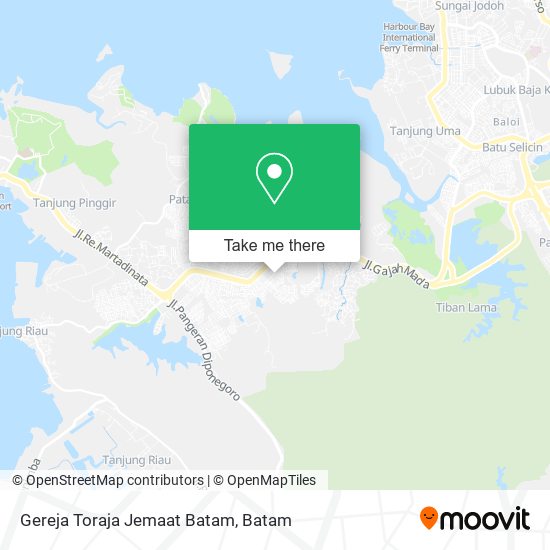 Gereja Toraja Jemaat Batam map