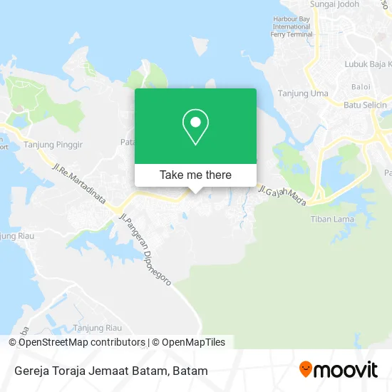 Gereja Toraja Jemaat Batam map