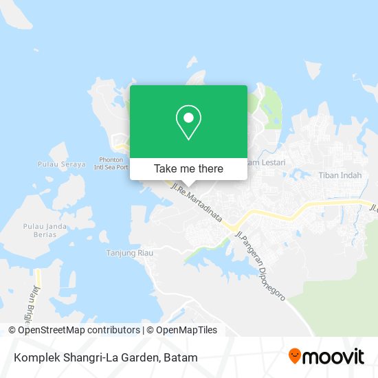 Komplek Shangri-La Garden map