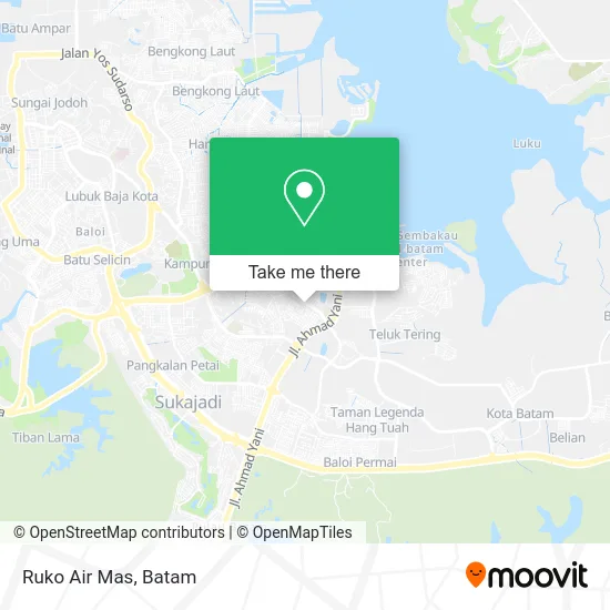 Ruko Air Mas map