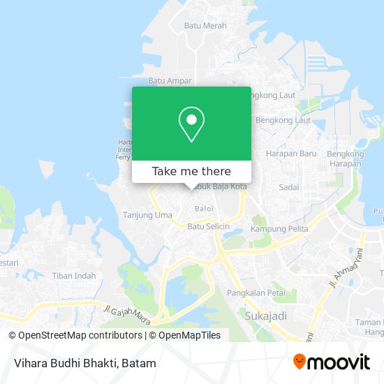 Vihara Budhi Bhakti map