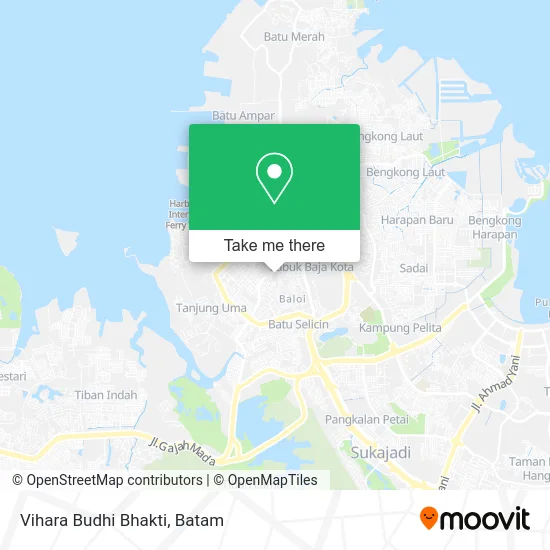 Vihara Budhi Bhakti map